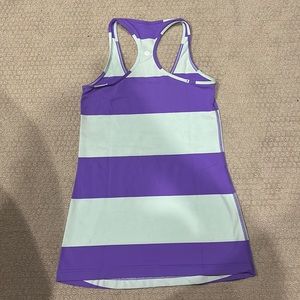 Lululemon striped tank size 6